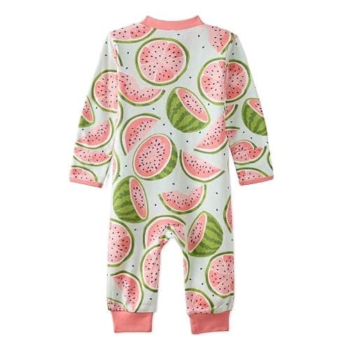 Butterblu Shadow Sleep & Play 100% Organic Cotton Footless Zip Front Sleeper Pajamas thumbnail 3