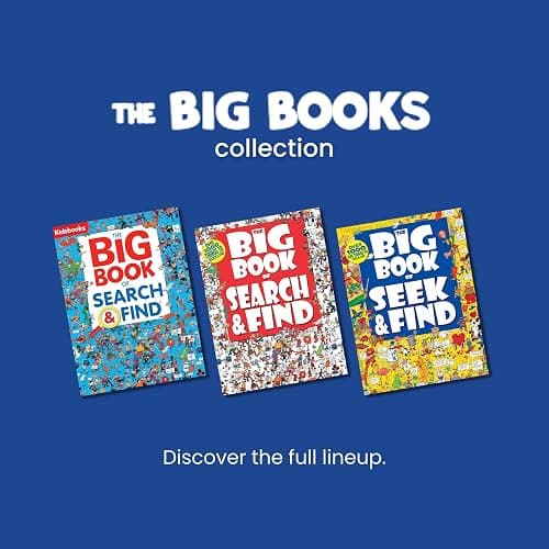 The Big Book of Seek & Find – Spooky Hidden Object Picture Puzzle Book for Kids | Seek and Find Activity Book for Boys & Girls | Boosts Focus & ... for Brain-Training (Search & Find-Big Books) thumbnail 11