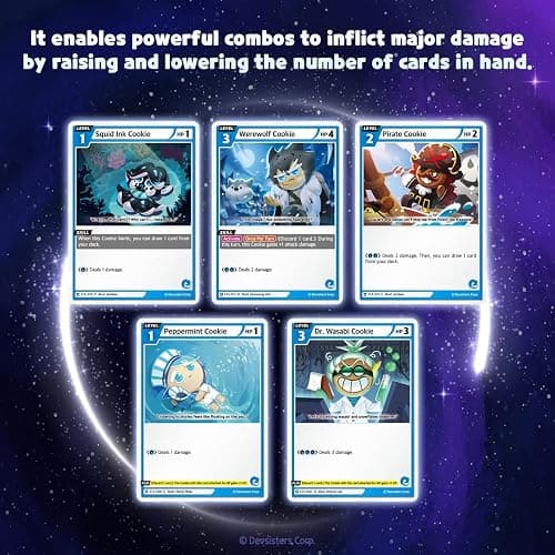 CookieRun Trading Card Game: Starter Deck Blue | 2 Player Competitive TCG | 20 Minutes | Includes 60 Cards thumbnail 4