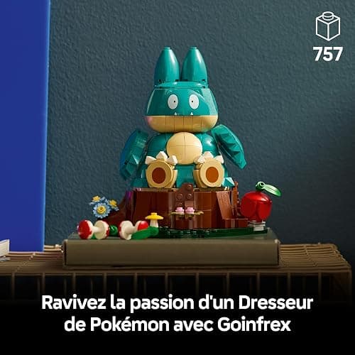 LEGO Pokémon Goinfrex - Set de Construction pour Adulte - Figurine Anime avec Membres & Tête Articulés - Maquette DIY - Décoration pour Chambre ou Salon - Idée de Cadeau Gaming Collector 72150 thumbnail 4