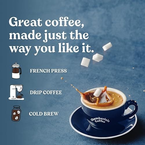 Chamberlain Coffee Flavored Variety Box – 10 Single Serve Bags w/Different Flavors for Cold Brew or Iced Drinks - Ideal for Summer Use, at Home, Camping, or Travel - Coffee Gift Set for Any Occasion thumbnail 6