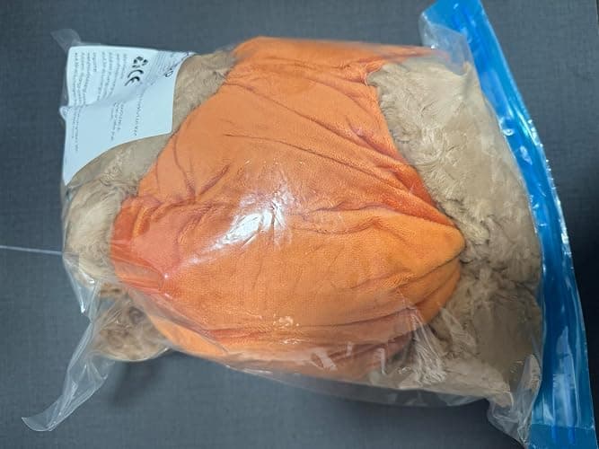 RDCIRP Pumpkin Bear Plush, Stuffed Animal Plushie Squishy Bear Toy Huggable Doll Costume Cute Toy for Boys Girls Halloween Party thumbnail 10