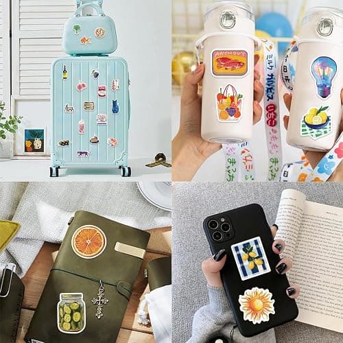100 PCS Vintage Aesthetic Stickers Cute Coquette Stickers Food Sticker Journaling Scrapbooking Sticker Pack for Adult thumbnail 7