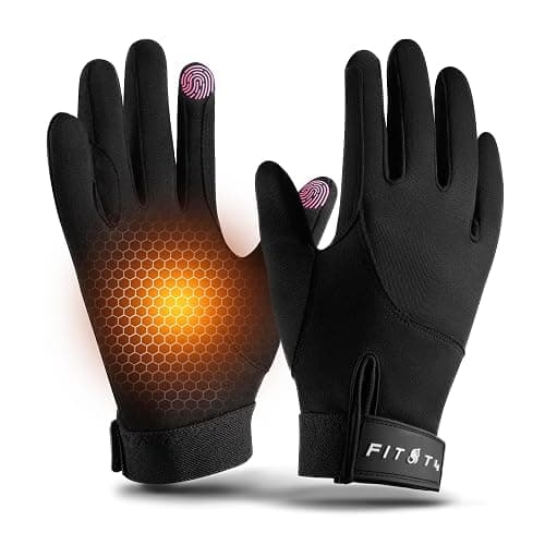 FitsT4 Sports Horse Riding Gloves Winter Equestrian Gloves Women Ladies Touchscreen for Outdoor Horseback Biking Cycling - Image 1