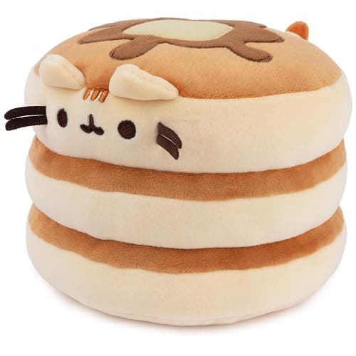GUND Pusheen The Cat Pancake Squisheen Plush, Squishy Toy Stuffed Animal for Ages 8 and Up, Brown, 6” - Pancake thumbnail 5