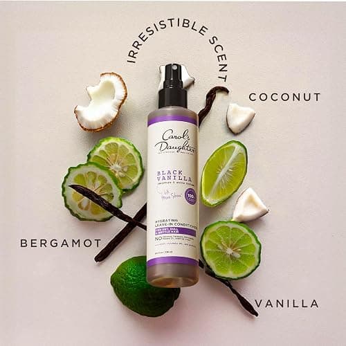 Carol's Daughter Black Vanilla Leave In Conditioner for Curly, Wavy or Natural Hair, Moisturizing Hair Care for Dry, Dull or Brittle Split Ends, 8 Fl Oz thumbnail 7