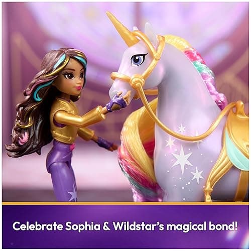 Unicorn Academy, Sophia & Wildstar with 2 Accessories & Hair Tool, Dolls & Unicorn Toys for Girls Ages 4 and up - Sophia & Wildstar thumbnail 5