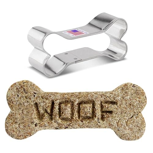 Ann Clark Cookie Cutters Dog Bone Cookie Cutter, 8.3 cm - Image 1