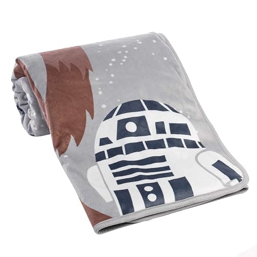Lambs & Ivy Star Wars Rebels Baby Blanket - Gray thumbnail 2