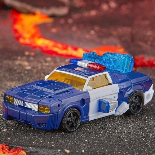 Transformers Legacy United Deluxe Class Rescue Bots Universe Autobot Chase, 5.5-inch Converting Action Figure, 8+ | Transformers Legacy United 6 Inch Action Figure Deluxe Class (2024 Wave 1) - Chase thumbnail 11