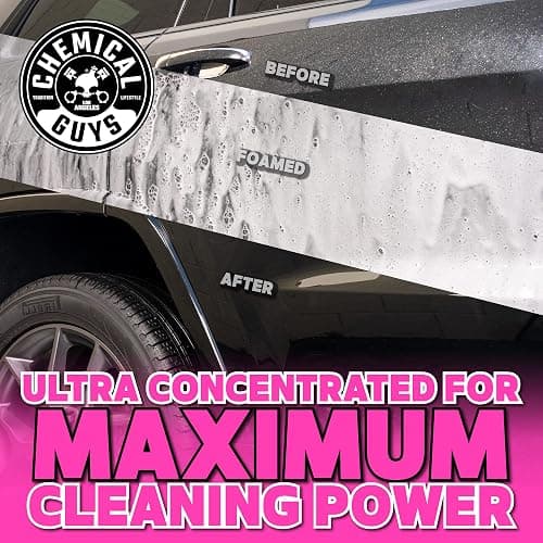 Chemical Guys Mr. Pink Car Wash Soap - 64 oz Super Suds Foaming Car Wash Soap for Cannon, Blaster, or Bucket Washing - pH Balanced, Safe on Wax, Sealant, Ceramic, and Clear Coat Finishes thumbnail 5