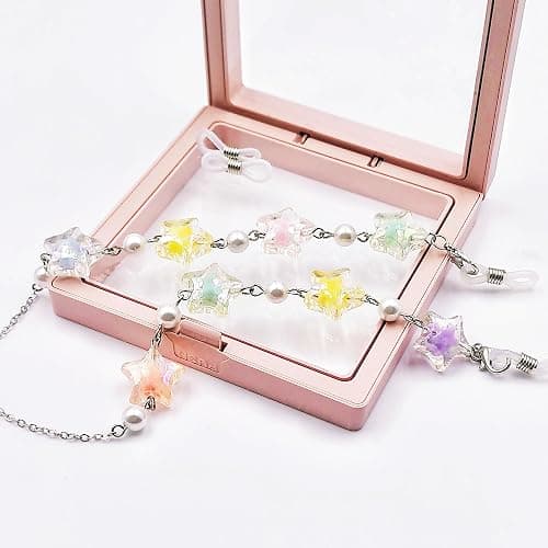 shionreiy Stylish Women's Glasses Chain - Eyeglass & Sunglasses Chains Holder for Around Neck, Eyewear Retainer Strap thumbnail 3