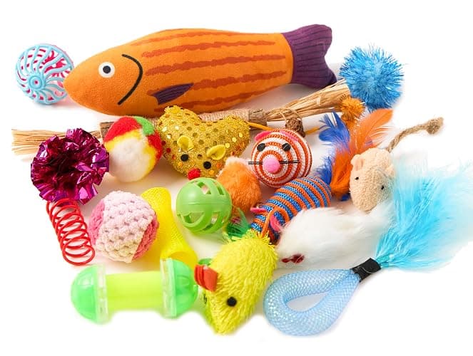 Fashion's Talk Cat Toys Variety Pack for Kitty 20 Pieces thumbnail 8