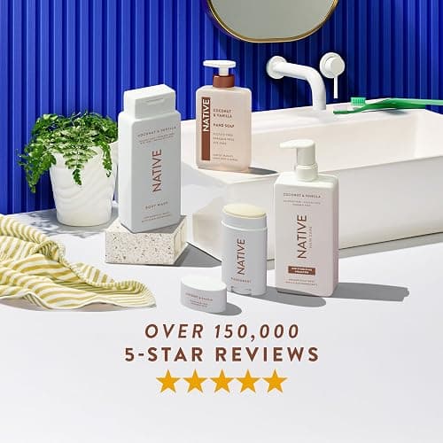 Native Liquid Hand Soap, Coconut & Vanilla Scent, Non-Drying Formula for Soft, Smooth Hands, Made with Plant-Based Cleansers, Sulfate & Paraben Free, 13 oz Bottle thumbnail 9