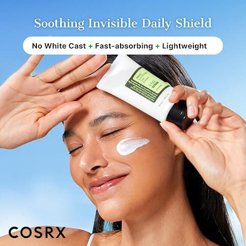 COSRX Aloe Soothing Sun Cream LSF 50, Feuchtigkeitsspendende Sonnencreme mit Aloe Vera, für alle Hauttypen, Gesicht & Körper, Korean Skincare thumbnail 5