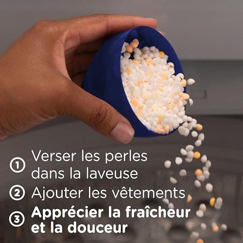 Downy Comfy Cozy In-Wash Laundry Scent Booster Beads, Toasted Vanilla Scent, Softness and Freshness, 549 Grams thumbnail 6
