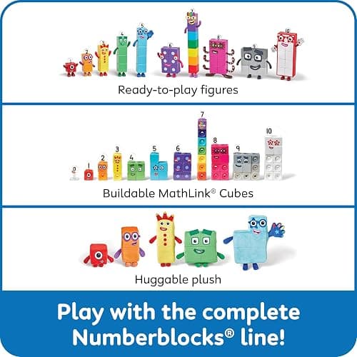 hand2mind Numberblocks Friends Eleven and Twelve Figures, Numbers for Toddlers, Math Toys for Kids 3-5, Small Figurines for Kids, Preschool Learning & Education Toys, Birthday Gifts for Kids thumbnail 6