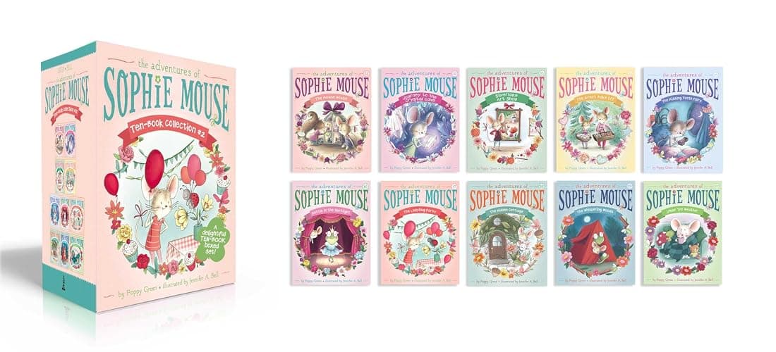 The Adventures of Sophie Mouse Ten-Book Collection #2 (Boxed Set): The Mouse House; Journey to the Crystal Cave; Silverlake Art Show; The Great Bake ... The Whispering Woods; Under the Weather - Paperback thumbnail 2