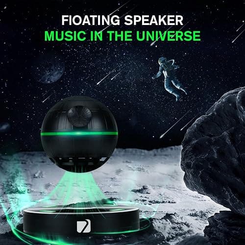 Upgraded Wireless Arc Star Floating Speaker, Magnetic Levitating Bluetooth Speaker with 8W Loud 360 Stereo Sound, Cool Tech Gadgets, Creative Gifts for Home Office Decoration thumbnail 2