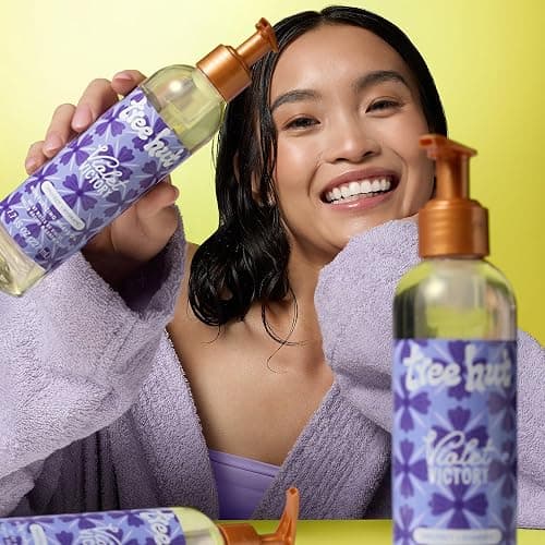 Tree Hut Violet Victory Moisturizing Shave Oil, Hydrating & Nourishing Shave with Shea Butter & Natural Oils, Helps Prevent Bumps & Irritation, Smooth & Soft Skin, Shaving Cream Alternative, 7.7 oz thumbnail 4