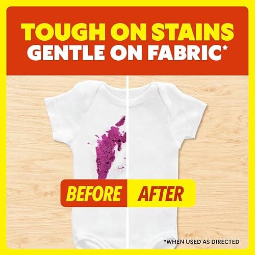Shout Active Enzyme Laundry Stain Remover Spray, Triple-Acting Formula Clings, Penetrates, and Lifts 100+ Types of Everyday Stains - Prewash Spray 22oz thumbnail 3