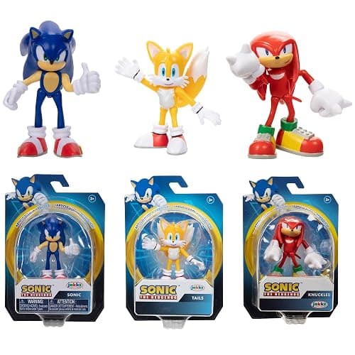 JAKKS Pacific Sonic The Hedgehog 2.5" Action Figures Wave #20 3-Pack - Image 1