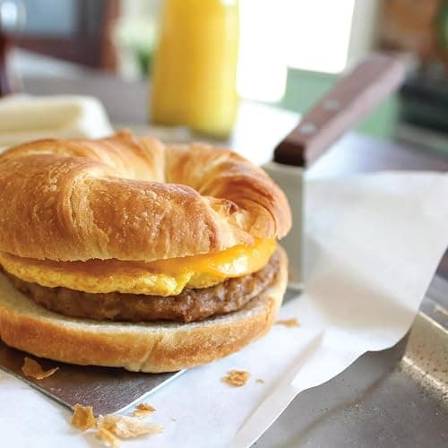 Jimmy Dean Sausage, Egg and Cheese Croissant Breakfast Sandwich, 8 Count (Frozen) thumbnail 5