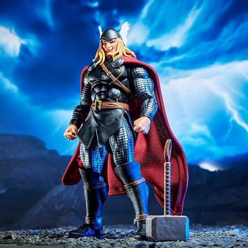 Marvel Legends Maximum Series Thor, Deluxe Thor Comics Collectible 6-Inch Action Figure; Articulation for Mighty Poses; Accessories Fit for a God of Thunder | Marvel Legends 6 Inch Action Figure Maximum Series Deluxe - Thor thumbnail 10