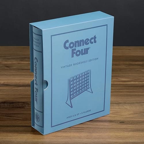 WS Game Company Connect Four Vintage Bookshelf Edition thumbnail 7