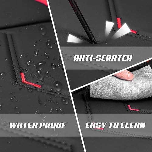ACDY Car Seat Covers Fit for Ford F-150/F-250/F-350 2009-2026, Stylish Sport Seat Cover, Waterproof Wear-Resistant Premium Car Seat Cover，Ford F-150 2025 Seat Covers. (2 Pcs Front/Black) thumbnail 5