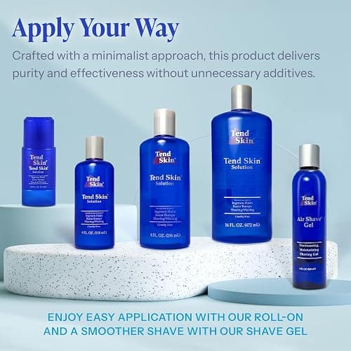 Tend Skin Solution for Unsightly Razor Bumps, Ingrown Hair and Razor Burns, Post Shaving and Waxing Toner for Men and Women, Made in USA, 4 Oz thumbnail 7