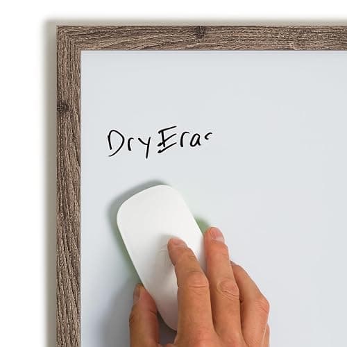 U Brands Magnetic Whiteboard Eraser, 4.5" x 2.25" x 1", Dry Erase Felt Eraser, White and Green, Lightweight Modern Design thumbnail 5