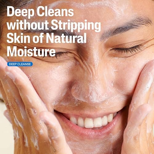 Cetaphil Face Wash, Daily Facial Cleanser for Sensitive, Combination to Oily Skin, 16 Oz, Fragrance Free, Gentle Foaming, Soap Free, Hypoallergenic thumbnail 4
