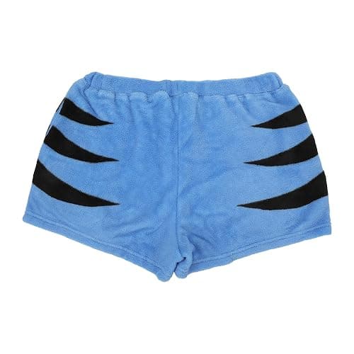 Kpop Demon Hunters Derpy Tiger Women’s Plush Shorts with Drawstring and Pockets thumbnail 3