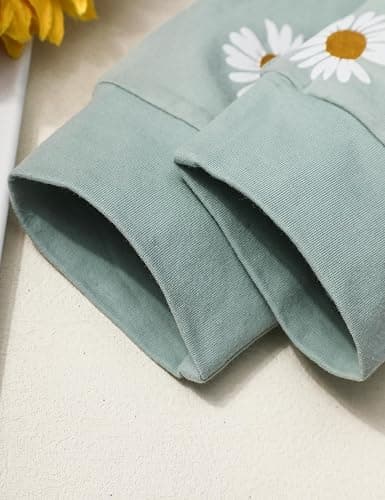 Von kilizo Baby Girl Clothes Infant Newborn Onesie Clothes for Baby Girls Long Sleeve Zip Closure Outfit with Headband thumbnail 5