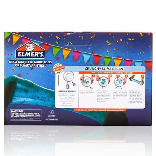 Elmer's Celebration Slime Kit, Complete Slime Supplies with Assorted Magical Liquid Slime Activators and Assorted Liquid Glues, 10 Count - Perfect for Parties, Gift, Activity Time thumbnail 9
