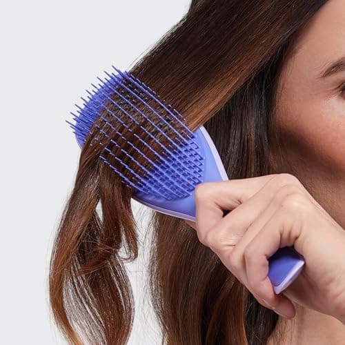 Tangle Teezer Ultimate Detangler Brush for Wet & Dry Hair, Eliminates Knots & Reduces Breakage for All Hair Types, Amazon Exclusive Lilac Purple | for Wet & Dry Hair, Lilac Purple, Amazon Exclusive thumbnail 7
