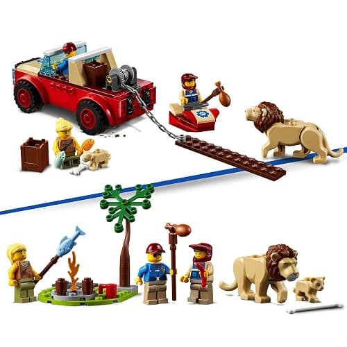 LEGO 60301 City Wildlife Wildlife Rescue Off-Roader thumbnail 7