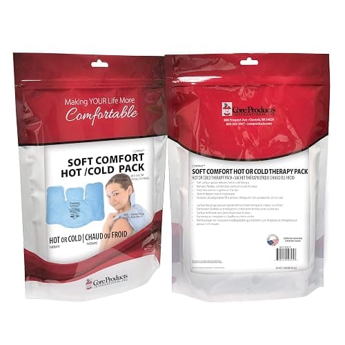 Core Products Soft Comfort CorPak – Reusable Hot & Cold Therapy Pack, Ice Pack for Injuries, No-Frost Compress, Great Holiday Gift for Muscle, Back & Joint Pain Relief – 11" x 15", Made in USA thumbnail 8