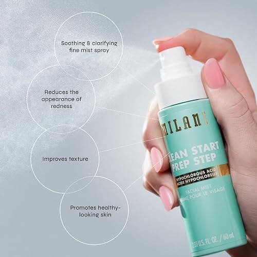 Milani Clean Start Prep Step Hypochlorous Acid Facial Mist thumbnail 4