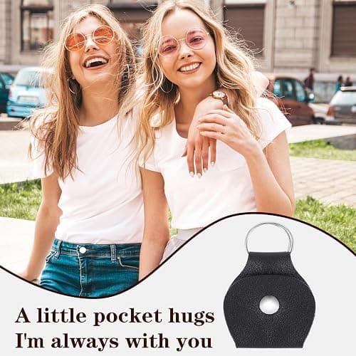 Mabor Pocket Hug Token Pocket Hug Keychain Holder Stainless Steel Double Sided Coin Inspirational Gifts for Cancer Patients Friends Must Have Hug Gifts for Men Women thumbnail 5