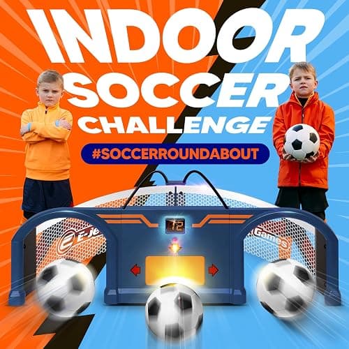 E E-JET GAMES Soccer Trainer, Kids Soccer Exercises Training Set | Improve Agility First Touch Ball Control & Foot-Eye Coordination Hand-Eye thumbnail 3