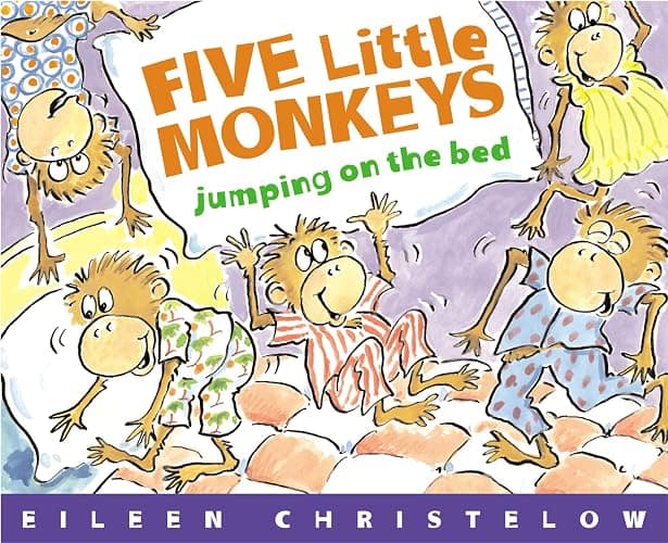 Five Little Monkeys Jumping on the Bed (A Five Little Monkeys Story) - Image 1