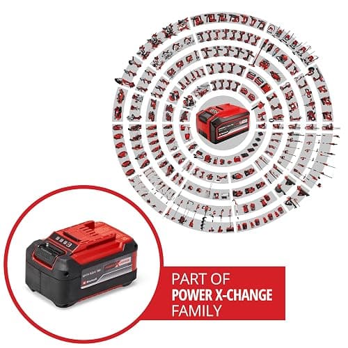 Einhell batería 18V 5.2Ah Power X-Change Plus - Li-Ion, 18V, para Todos los Dispositivos PXC, indicador de Nivel de Carga LED, Sistema de gestión de batería proactivo, sin autodescarga, sin Cargador thumbnail 3