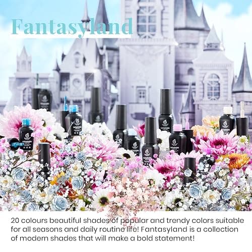 Beetles 23Pcs Gel Nail Polish Set with Base Gel Top Coat Summer Bright Colors, 2025 Summer Gel Polish Kit Blue Pink Purple Orange Green Glitter Soak Off Uv Led Nail Gel Trendy Rainbow Nail Art thumbnail 4