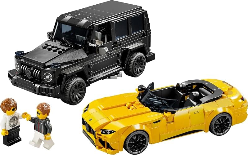 LEGO Speed Champions Mercedes-AMG G 63 & Mercedes-AMG SL 63 Car Toys, Vehicle Playset for Kids, 2 Building Sets with 2 Driver Minifigures, Gift for 10 Plus Year Old Boys and Girls 76924 thumbnail 10