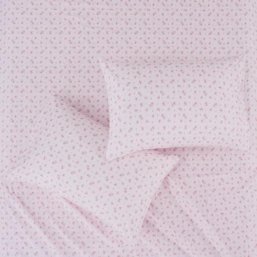 Modern Threads Silky Soft Microfiber and Wrinkle Free Sheets - Luxurious Microfiber Bed Sheets Includes Flat Sheet, Fitted Sheet with Deep Pockets, & Pillowcases Blush, Full thumbnail 6