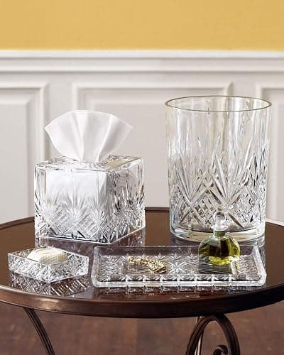 Godinger Dublin Crystal Tissue Box thumbnail 2