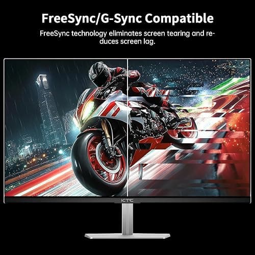 KTC 24.5 Inch 400Hz Gaming Monitor, FHD 1080P 240Hz Computer Monitor, Fast IPS, FreeSync/G-Sync Compatible, HDR400, DisplayPort x2 HDMI x2, VESA, Tilt Adjustable,H25X7 thumbnail 5