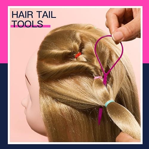 YGDZ Elastic Hair Bands, Colorful Toddler Hair Accessories for Girls, Baby, Mini Rubber Bands for Hair, Small Hair Ties Set, Christmas Stuffers Xmas Gift, Hair Accessories for Teen Girls, Kids thumbnail 9